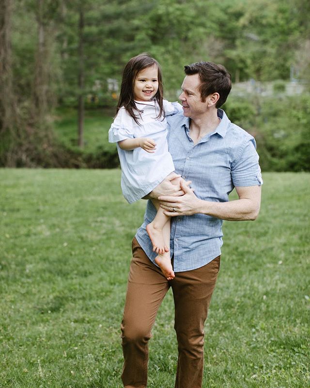 It’s been an amazing month having him home to help me heal and figure out our new family groove together. I love watching his bond with Blair grow and feel so lucky that our kids have him as a role model. He does it all and makes it look so easy. 💙 #familytime #everydayisfathersday #paternityleaveisover #daddysgirl #aloyalloveofblairryan 📷: @hellohunterfowler